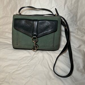 Rebecca Minkoff green crossbody bag
